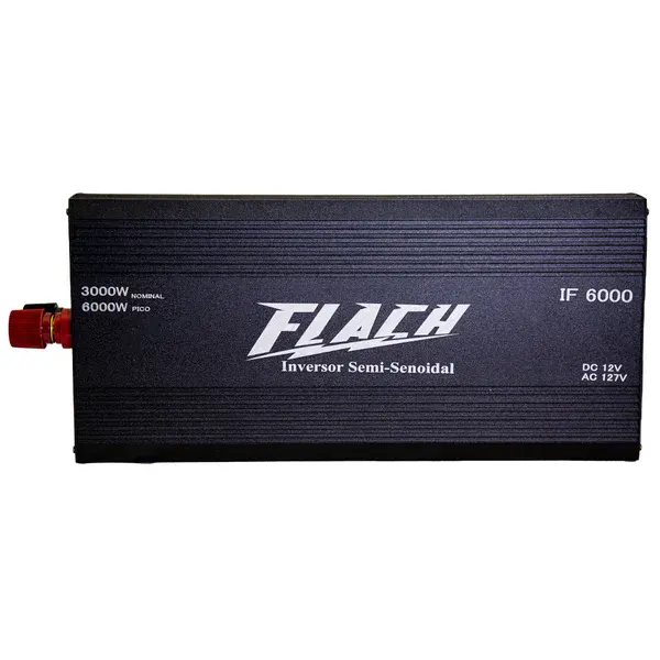 Inversor de tensão IF6000-3 semi senoidal 12V/127V - Flach — fotografia de referência