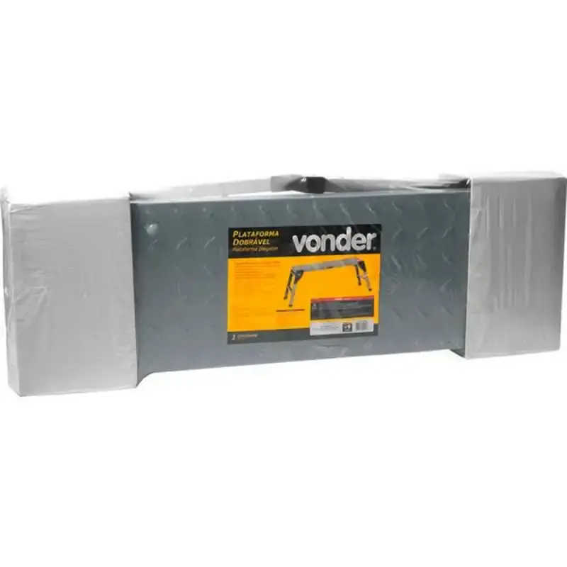 Plataforma de Aço Dobrável 100 x 30 CM 150 KG VONDER — fotografia 3