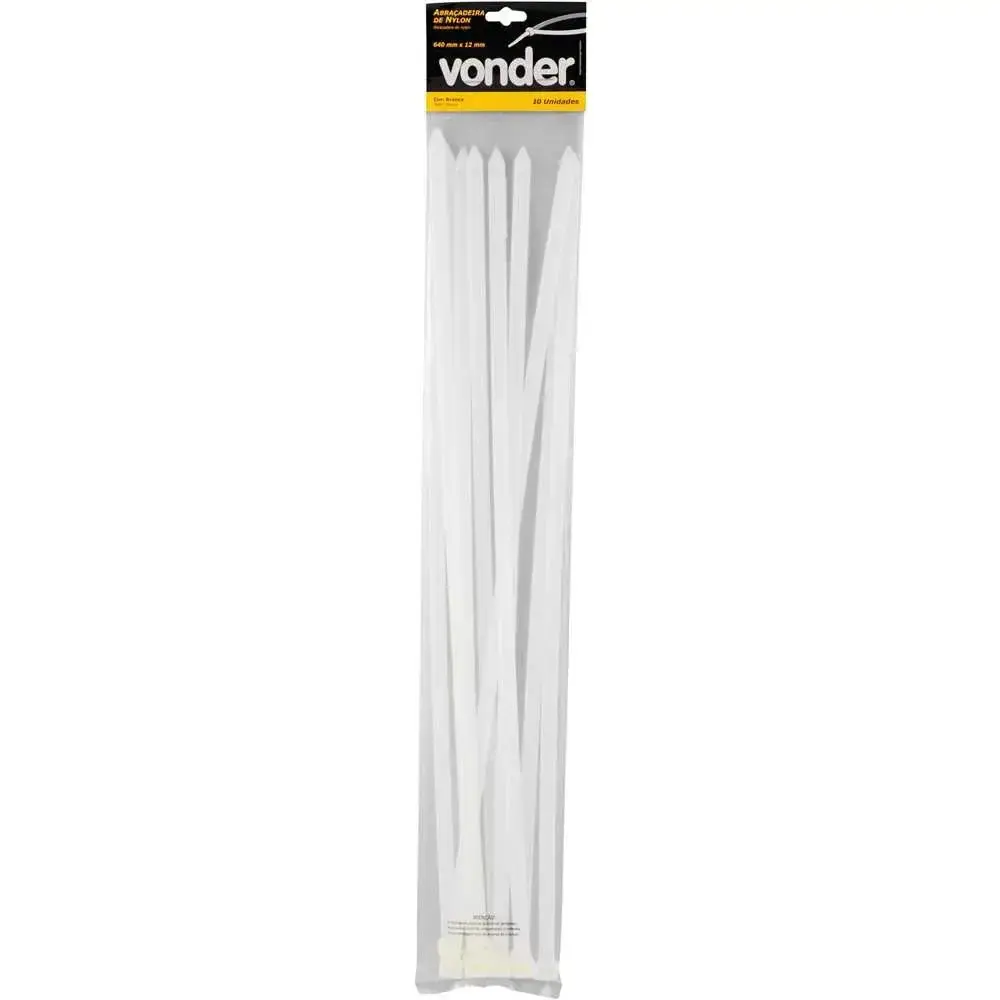 Abraçadeira De Nylon 640x12 MM Com 10 unidades VONDER — fotografia 4