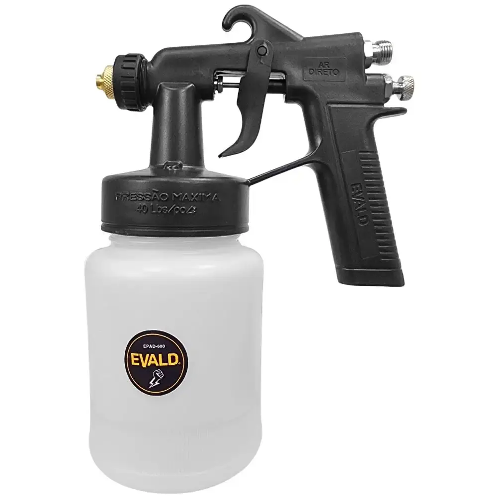 Pistola de Pintura Ar direto 1,2 MM 600 ML EPAD-600 EVALD — fotografia de referência
