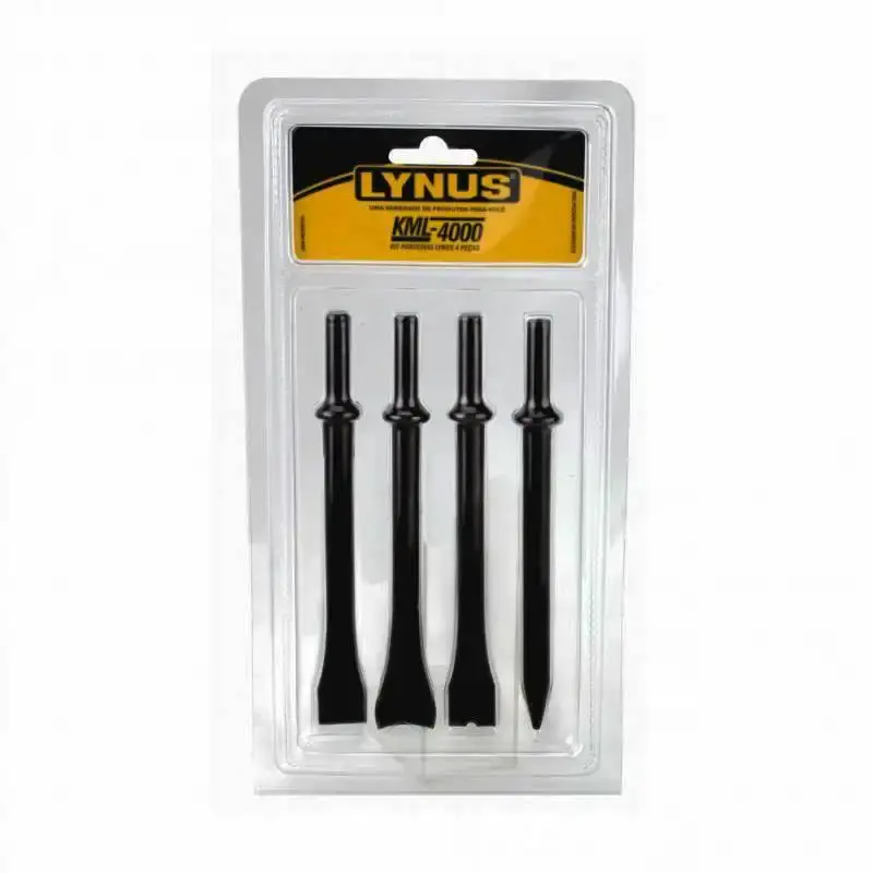 Ponteiras pneumáticas kit com 4 peças KML-4000 14413.3 Lynus — fotografia 3