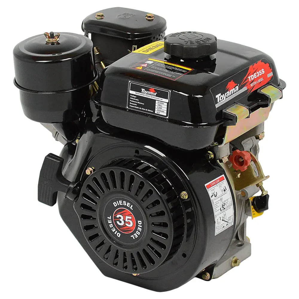 Motor a diesel horizontal 3,3 hp 4 tempos TDE35S Toyama