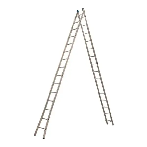 Escada extensiva articulada 15 degraus - Alumasa — fotografia de referência