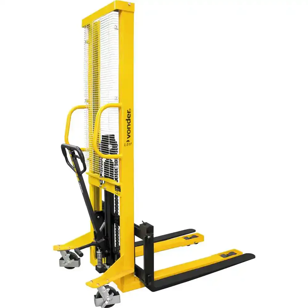 Empilhadeira manual 1000KG garfo fixo EMN101 Vonder — fotografia de referência