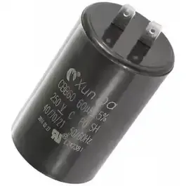 Capacitor 60UF para lavadoras de alta pressão 9.760-205.0 Karcher — fotografia 2