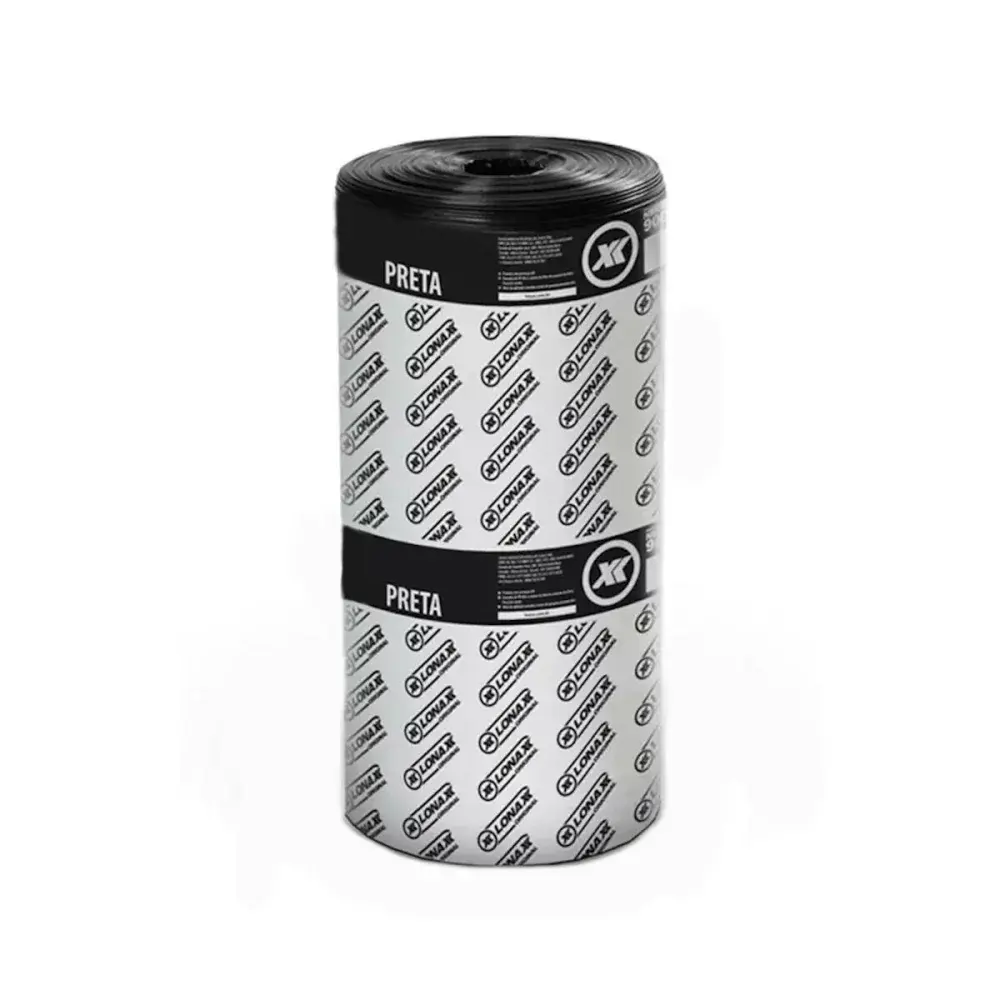 Lona preta 8X100M 72KG Lonax