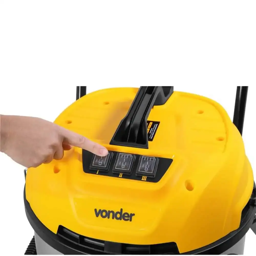 Aspirador de pó e líquidos 90 litros 3.600W APV3690 Vonder 220 V — fotografia 6