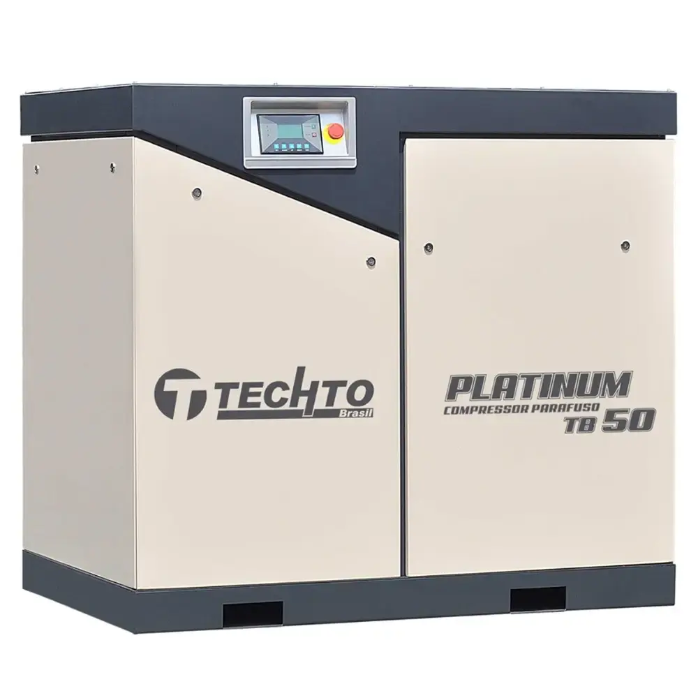 Compressor de parafuso platinum 50HP 12BAR 380V TB50 techto — fotografia de referência