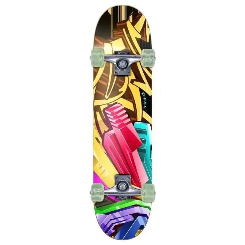 Skateboard Radical Infantil Semi Profissional Rodas em PU 402000 até 60KG BEL BEL FIX — fotografia 6