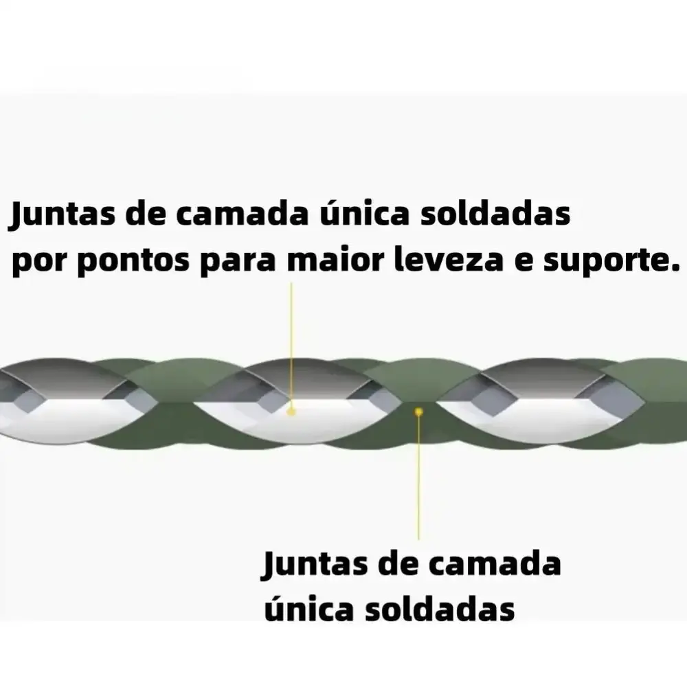 Colchão inflável automático trekking solteiro em nylon 215X58X6 CM Zelt — fotografia 5