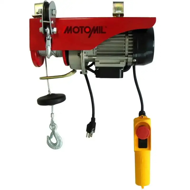 Talha elétrica de 500 à 1000 KG h-a 107 110V MotoMil 110 V — fotografia de referência
