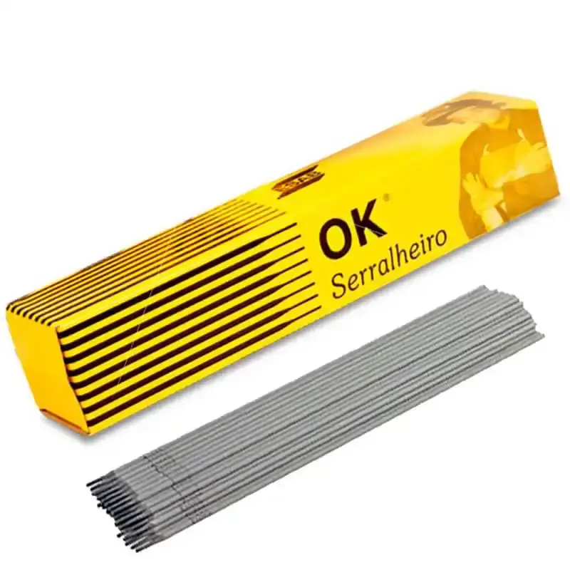 Eletrodo serralheiro 2.50 MM 6013 OK 46.13 caixa 5.0 KG Esab — fotografia de referência