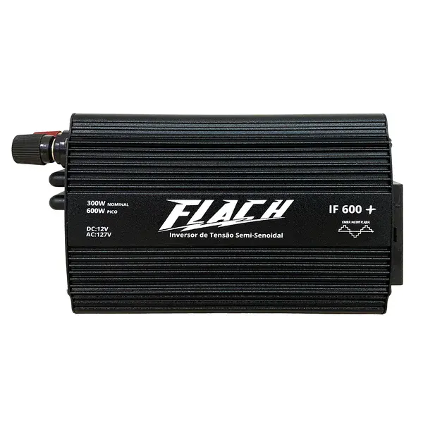 Inversor de tensão IF600-3 semi senoidal 12V/127V - Flach — fotografia de referência