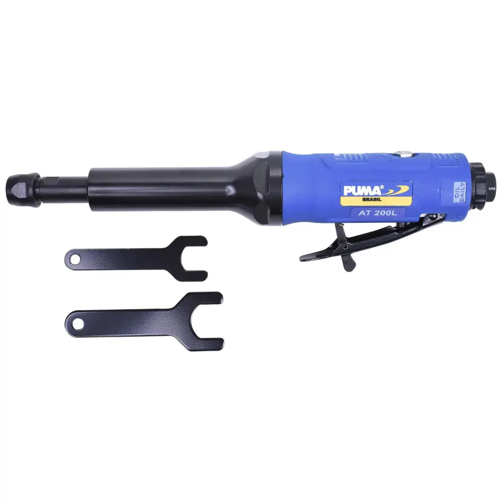 Retífica pneumática reta longa 22.000 rpm AT-200L Puma