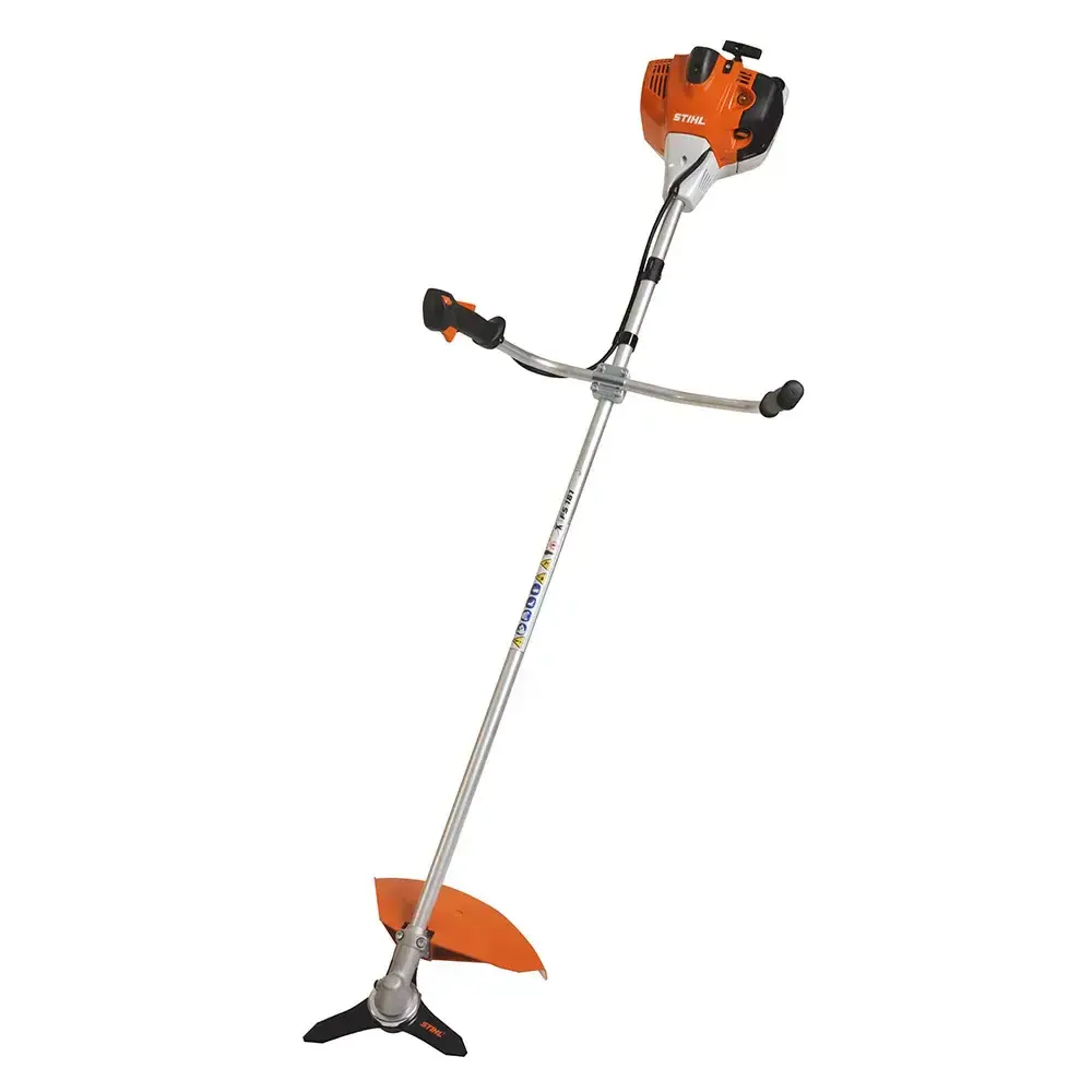 Roçadeira combustão a gasolina 2,0 CV 37,7 CC lâmina 3 facas FS 161-L Stihl