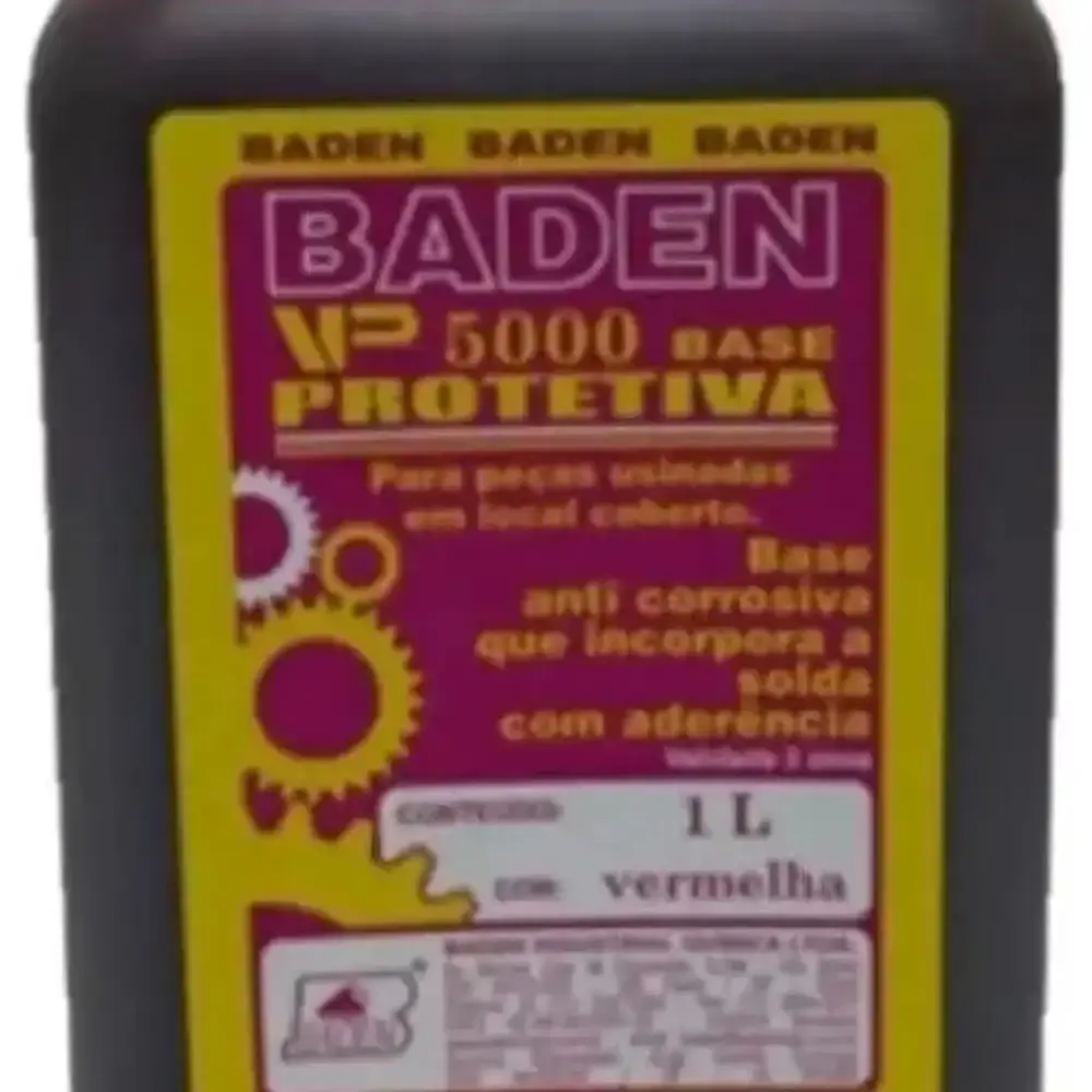 Tinta verniz antioxidante base protetiva VP5000 1L Baden — fotografia 4