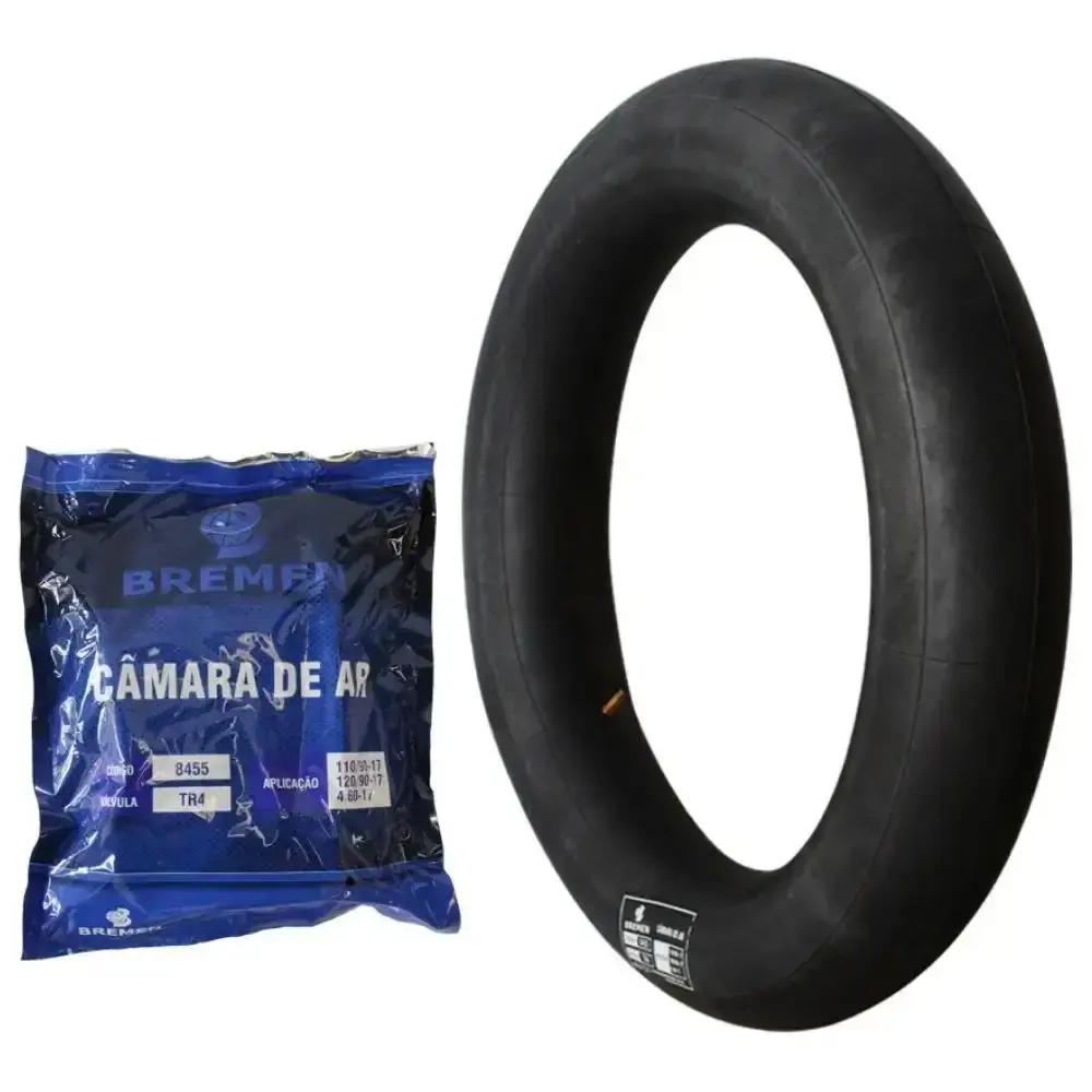 Kit 5 câmaras de ar para pneu aro 17 para moto falcon e XT600 Bremen — fotografia 3