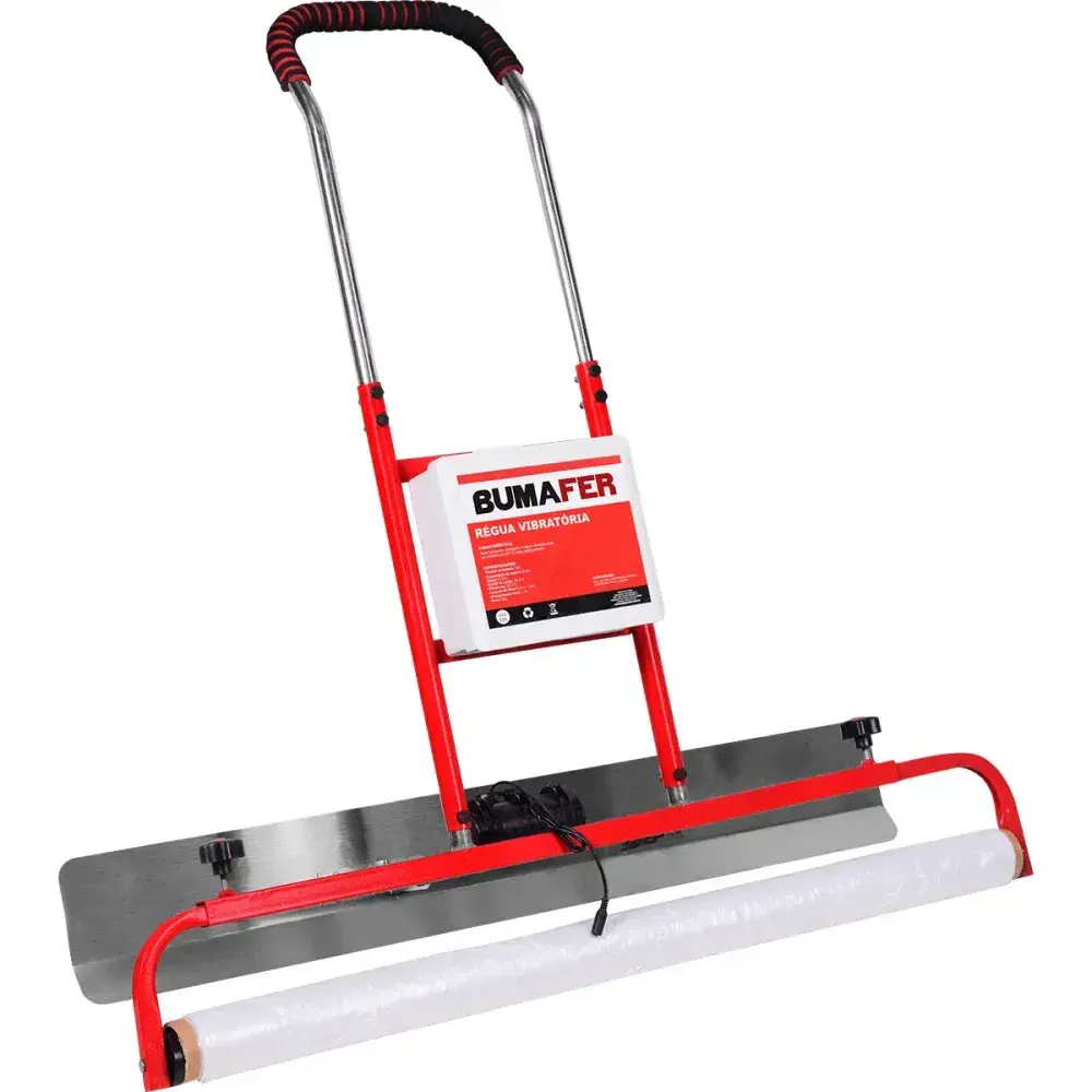 Régua vibratória para concreto 6AH 24V 9KG Bumafer — fotografia 8