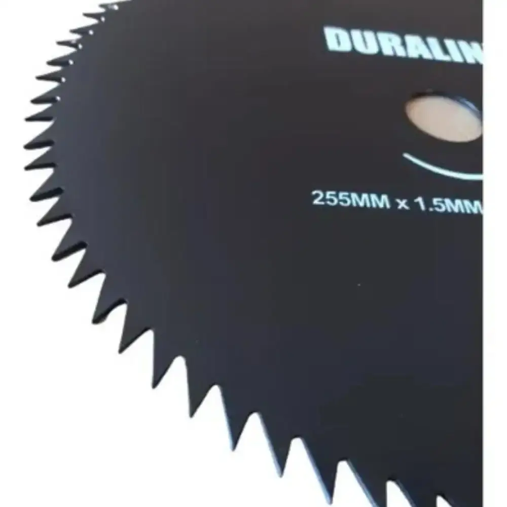 Lâmina disco serra 80 dentes roçadeira stihl, tekna e toyama Duraline — fotografia 4