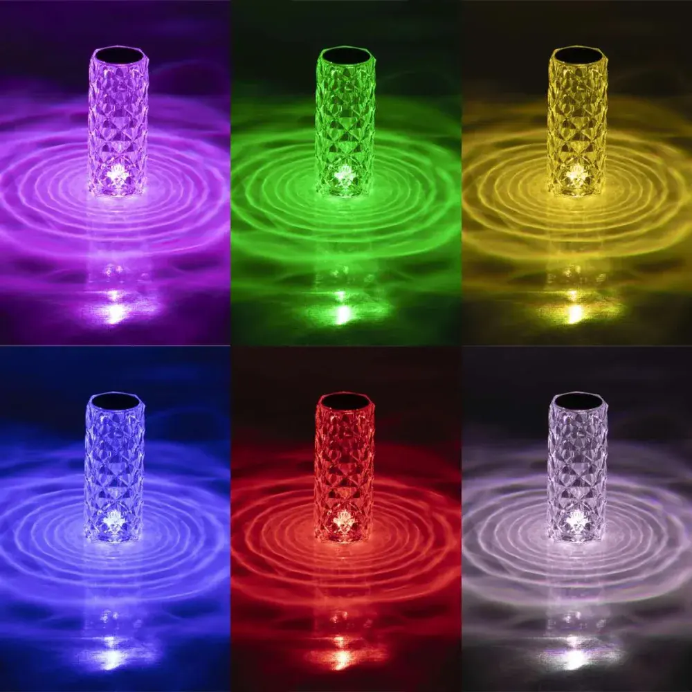 Luminária rose rgb touch Liege — fotografia 7