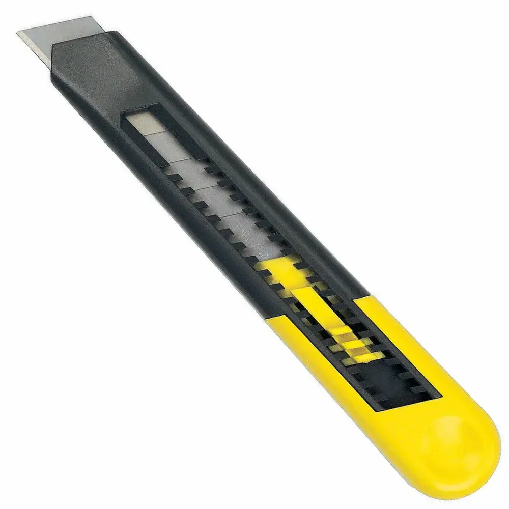Estilete retrátil simples 18MM 10-151 Stanley — fotografia de referência