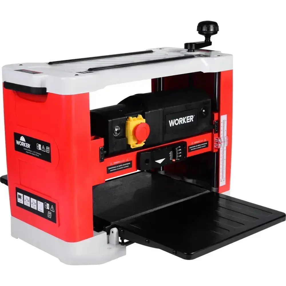 Plaina desengrossadeira 13" 1500W Worker 127V — fotografia 9