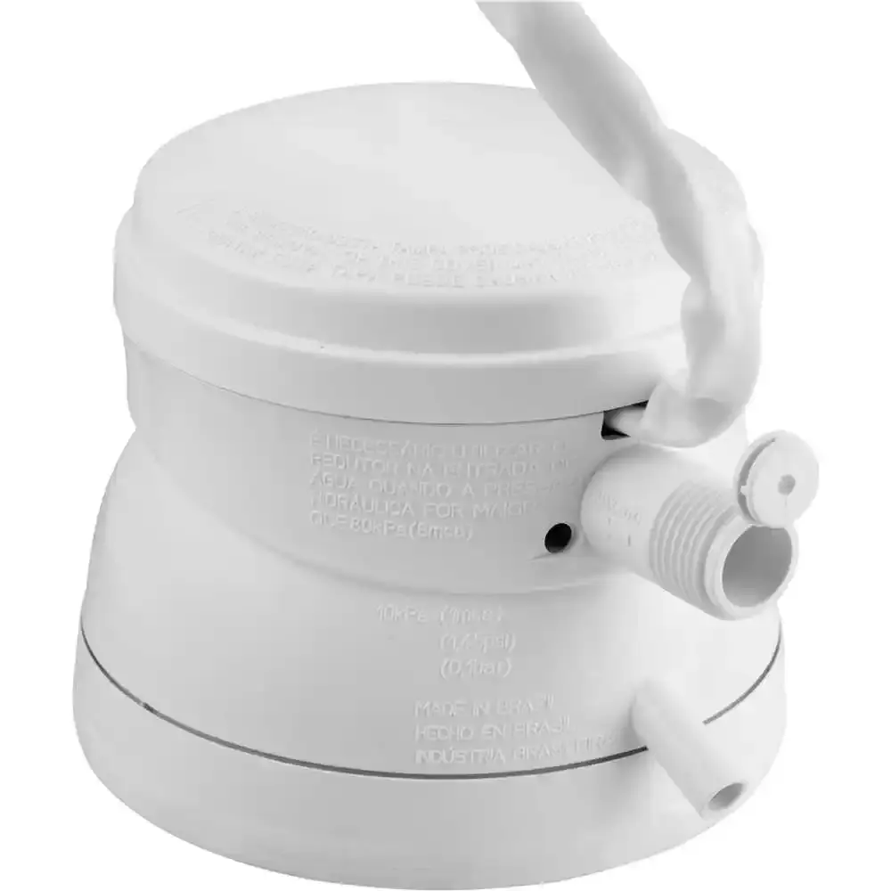 Ducha com 4 temperaturas 6800W 220V branca Vonder — fotografia 3