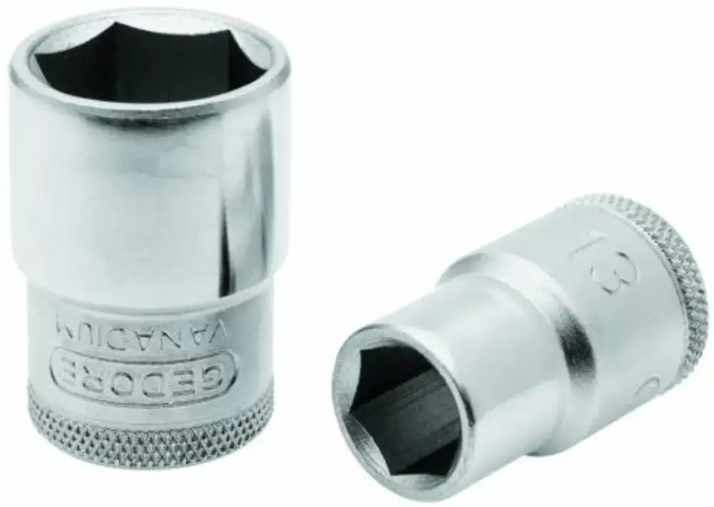 Soquete Sextavado 27 mm Encaixe 1/2 POL 015021 GEDORE — fotografia de referência