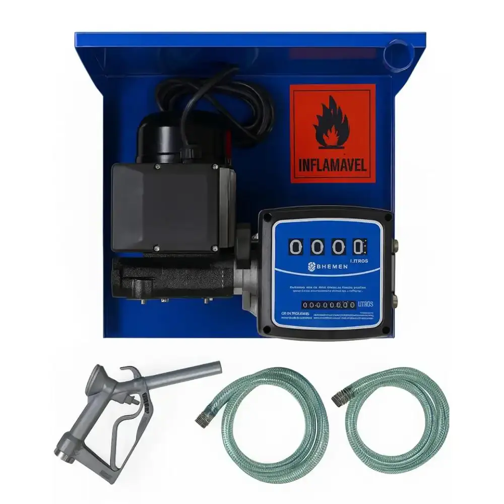 Kit bomba de abastecimento de óleo diesel 220V 60LPM 8835900 Bremen — fotografia de referência