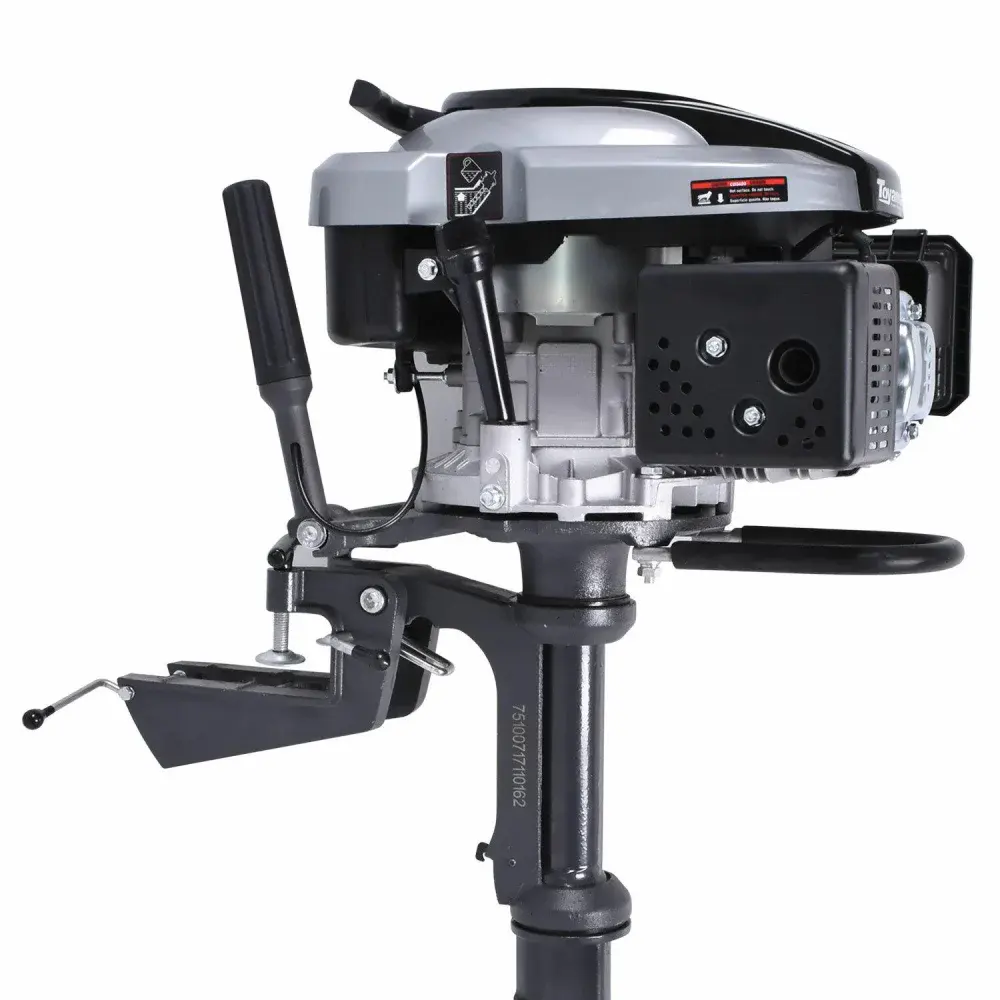 Motor de popa à gasolina 6,5HP 4 tempos TM6.5FS-V Toyama — fotografia 3