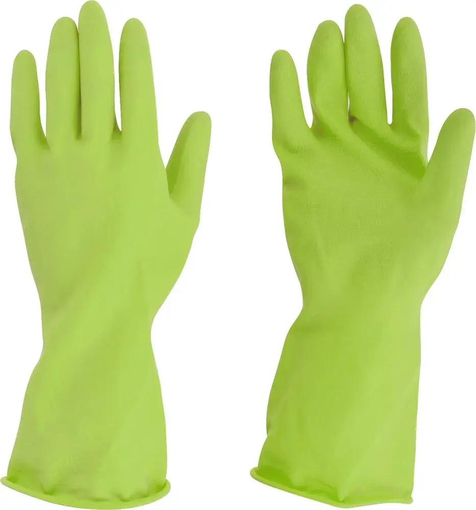 Luva latex grd 32CM ad.c/f.verde Sanro