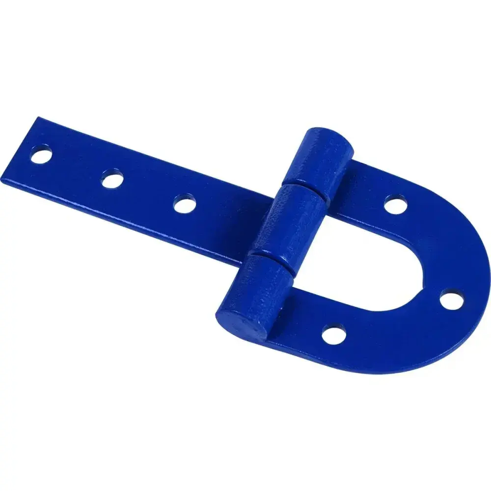 Dobradiça de porteira modelo C08 na cor azul da Kala — fotografia 4