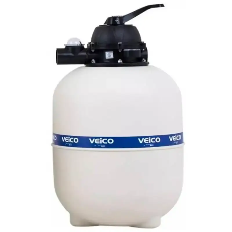 Filtro Veico para Piscina até 112.000 Litros V-70 c/ Válvula de Comando FLUIDRA — fotografia de referência