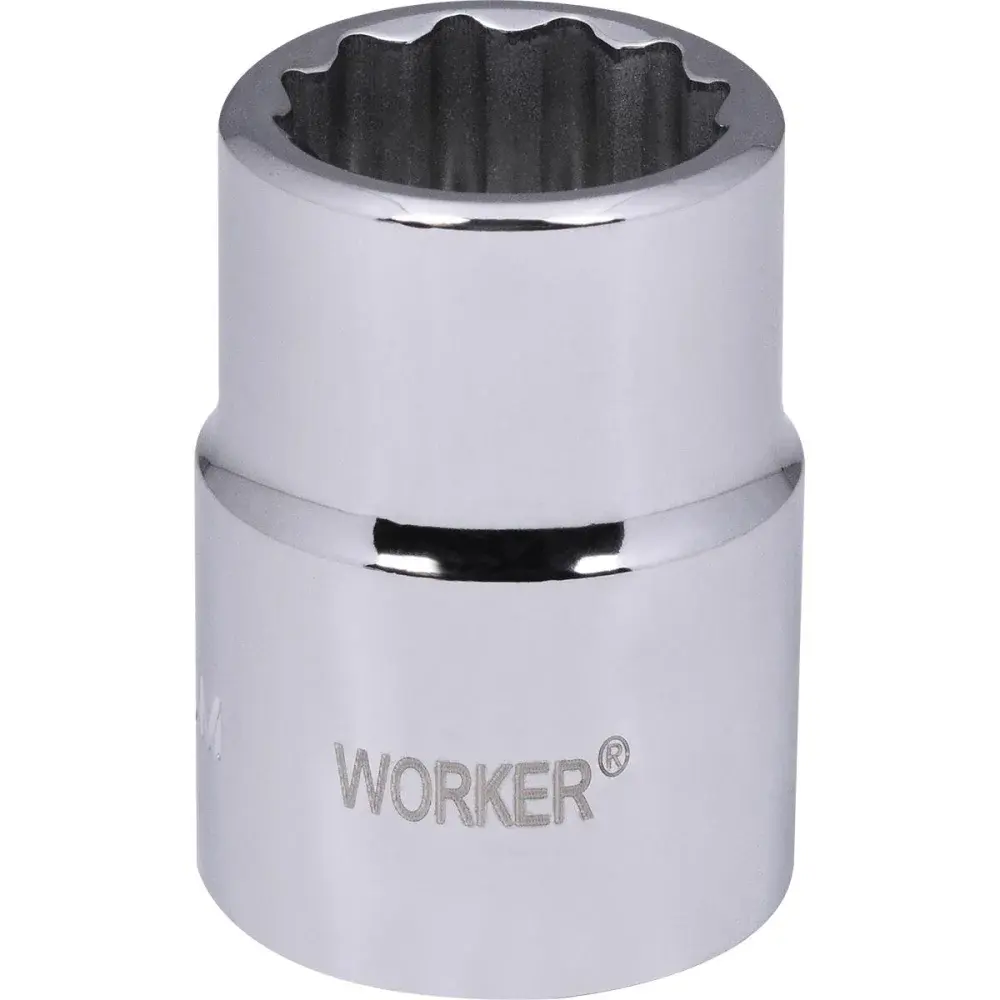 Soquete estriado encaixe 3/4 21MM Worker — fotografia de referência
