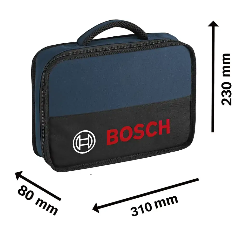 Bolsa de transporte para ferramentas 12 POL mini 1600A003BG000 Bosch — fotografia 4