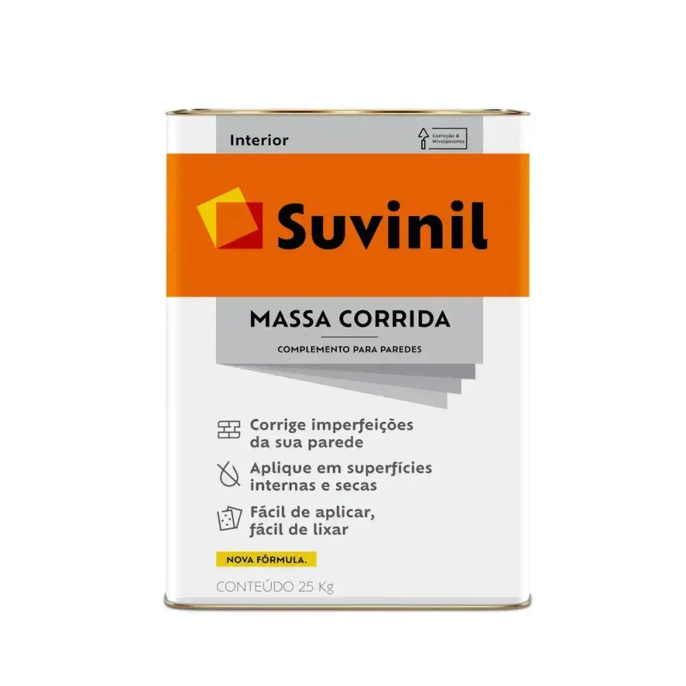 Massa corrida de 25KG da Suvinil — fotografia 3