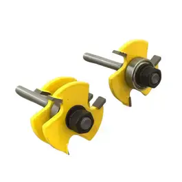 Fresa macho e fêmea para tupia 6MM evfmft Evald — fotografia 3