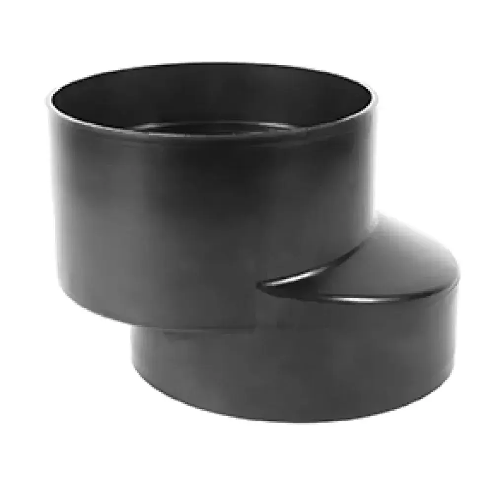 Bolsa adaptadora para vaso sanitário preta Estrela — fotografia 2