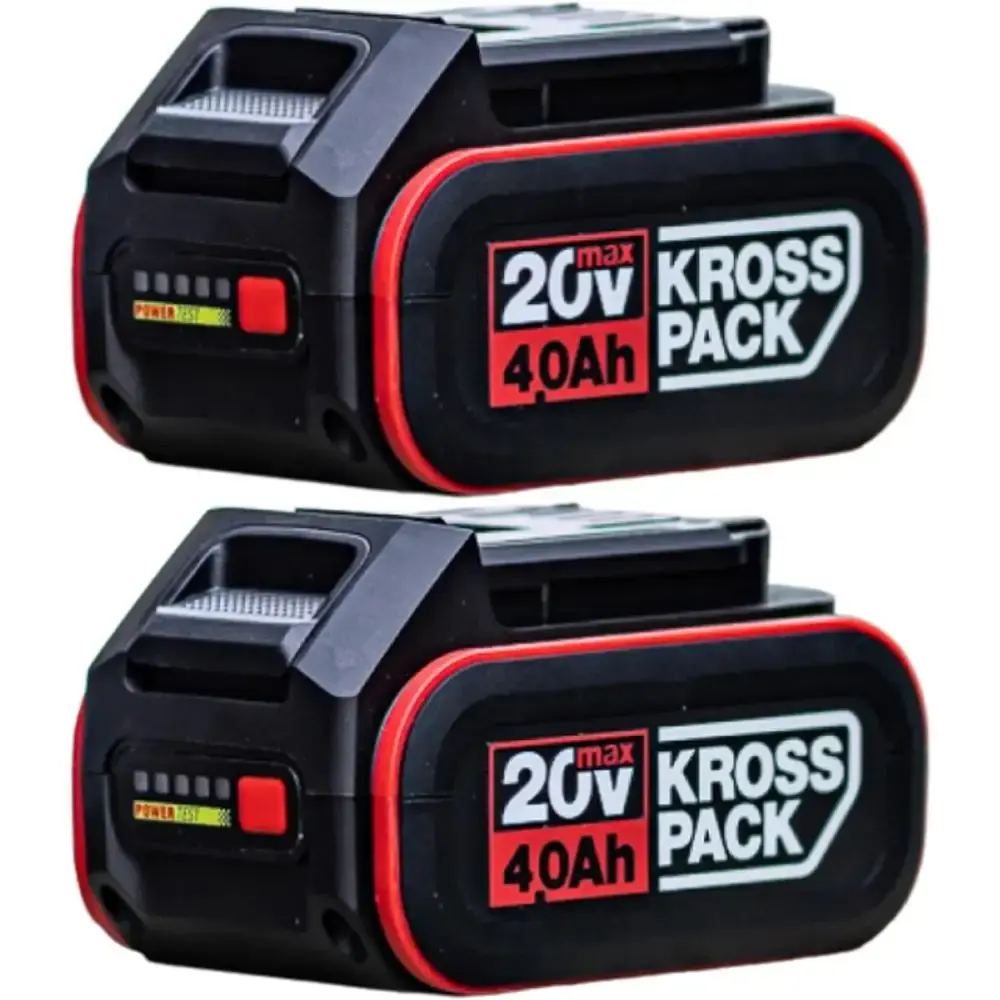 Esmerilhadeira angular 5 POL 20V com 2 baterias e carregador KUH10.3 Kress — fotografia 4