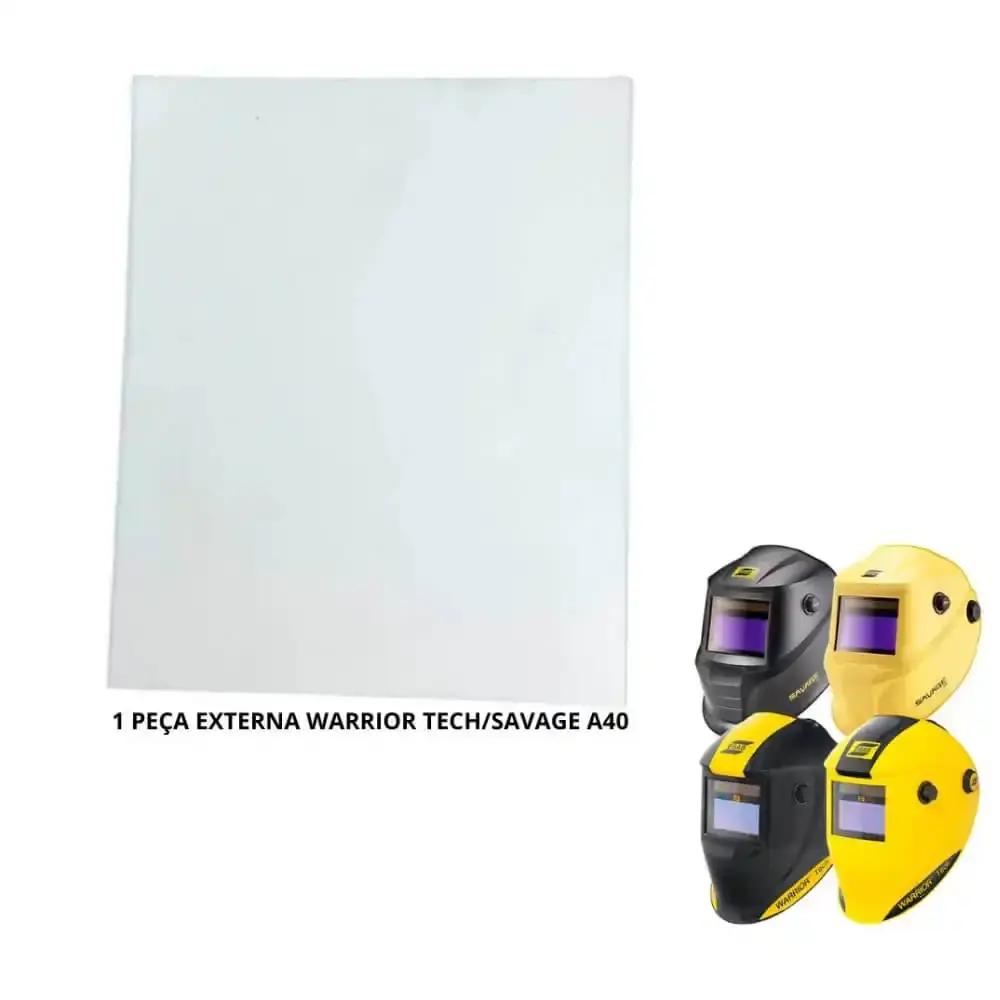 Lente proteção para máscara de solda savage A40 0727897 Esab — fotografia 4
