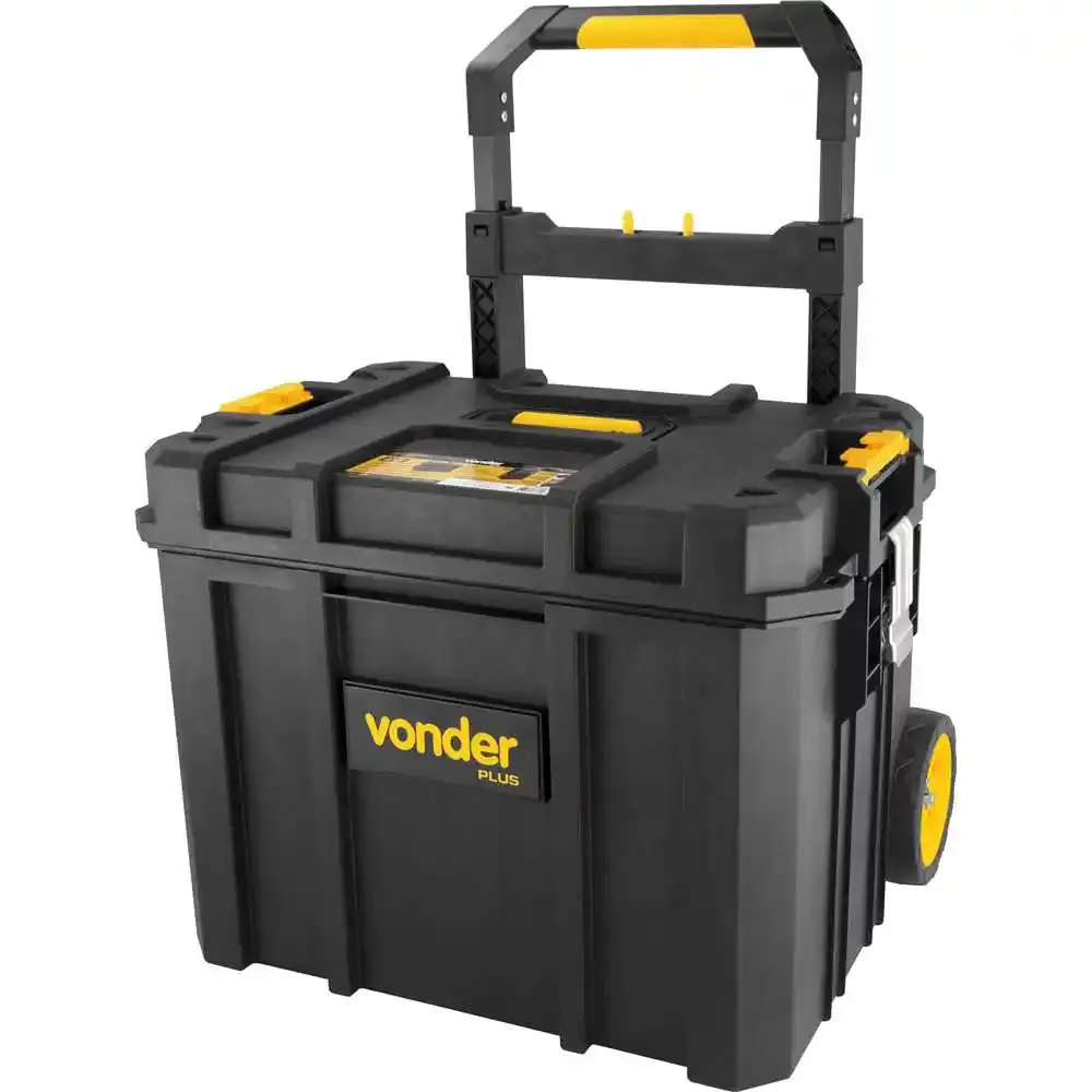 Caixa plástica para ferramentas com rodas CRV-900 Vonder — fotografia 5
