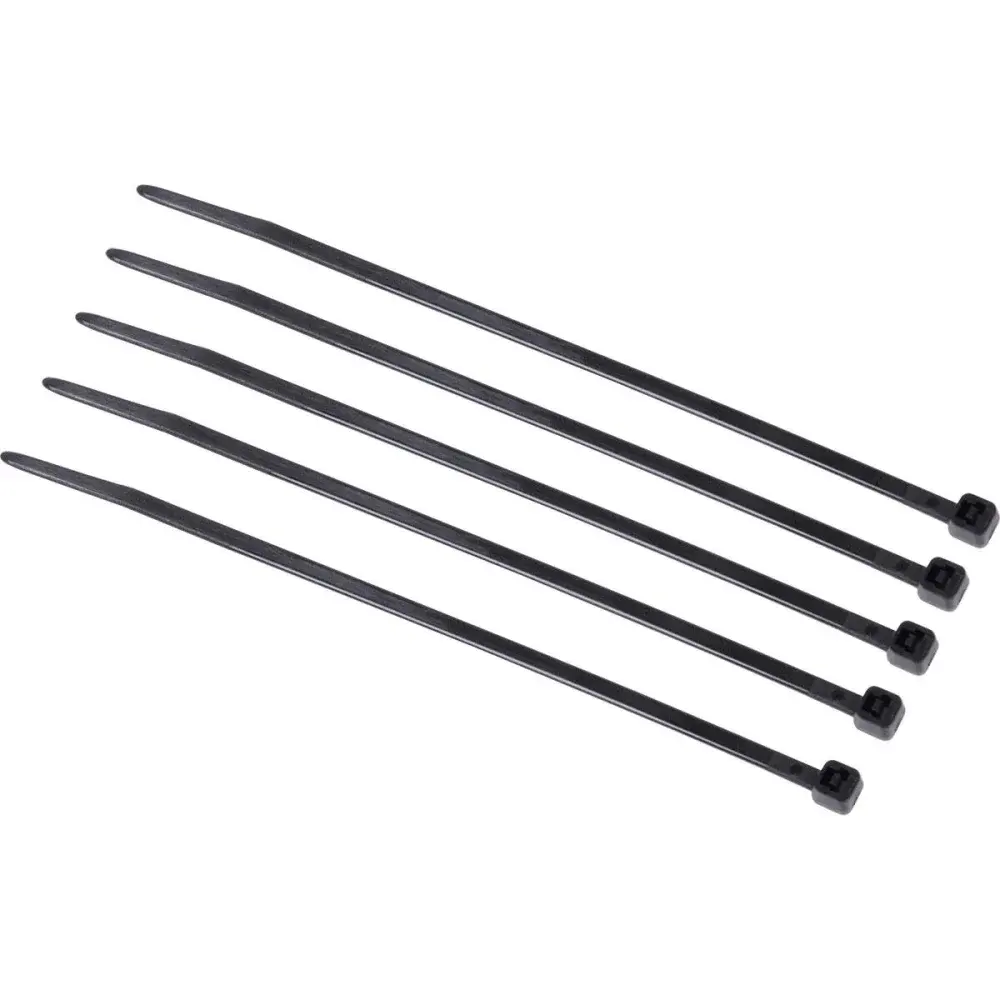 Abraçadeira de nylon 2,5X100MM preta 100 peç Worker — fotografia 3