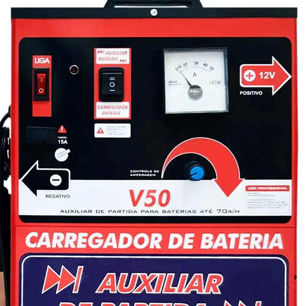 Carregador de bateria para carro V50 15V Kitec — fotografia 4