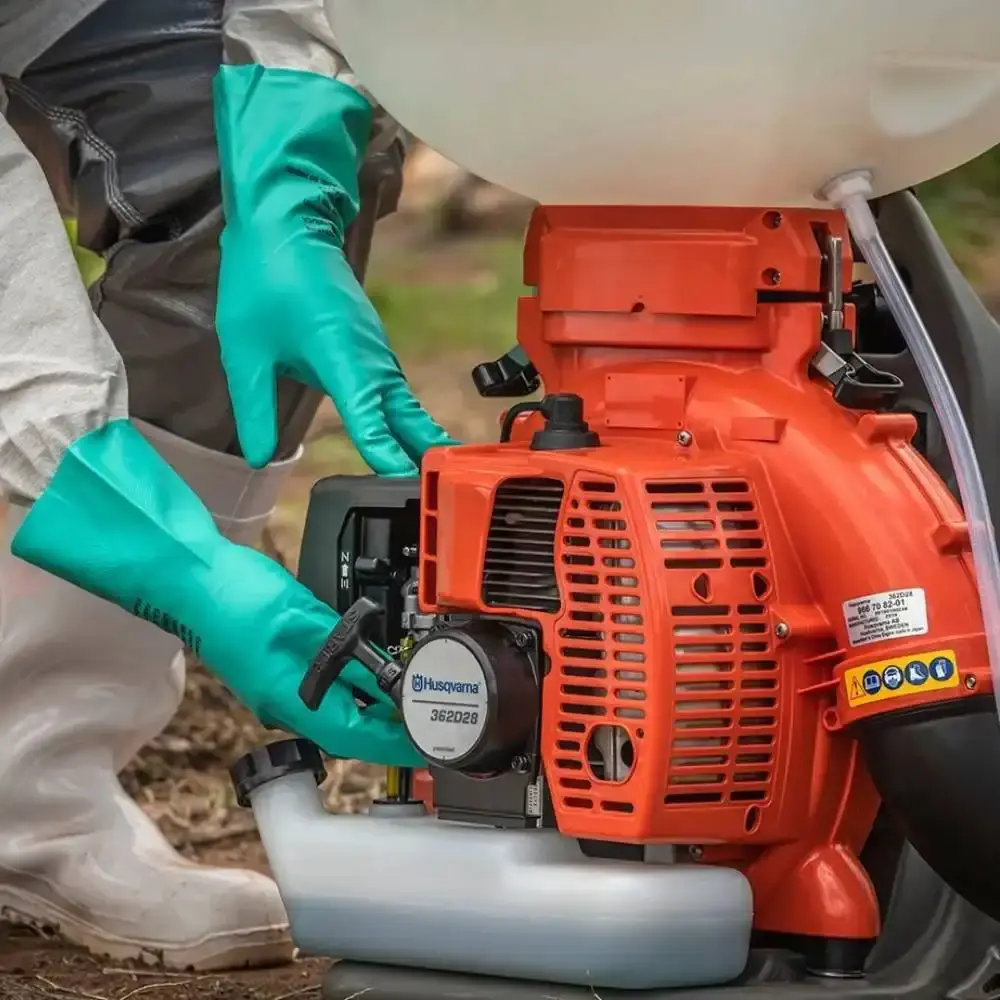 Atomizador costal a gasolina 28L 3,8HP 62,0CC 362D28 Husqvarna — fotografia 4