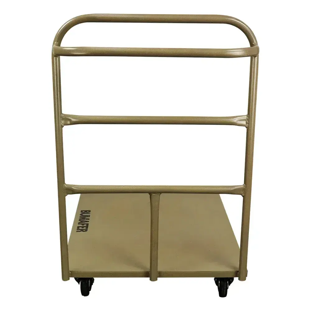 Carro plataforma aço 800X600MM 250KG com uma aba fixa Bumafer — fotografia 8