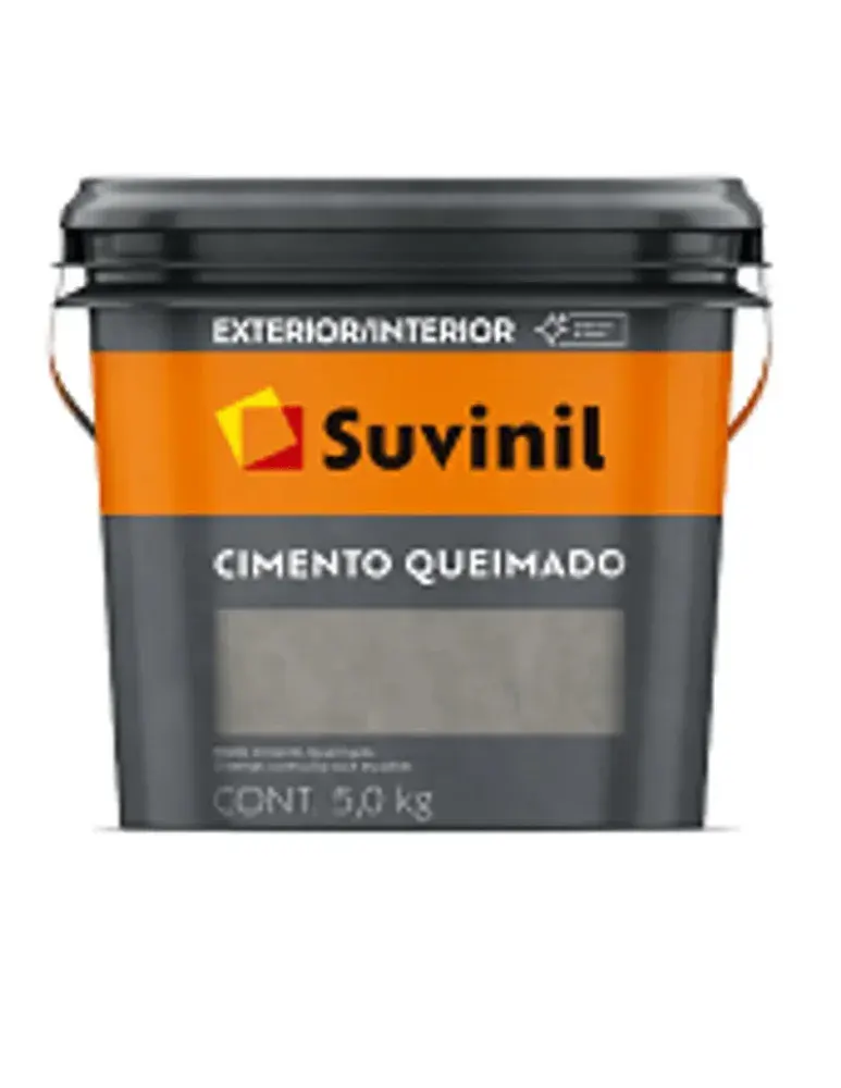 Tinta acrílica cimento queimado dia de chuva 5KG Suvinil — fotografia 2