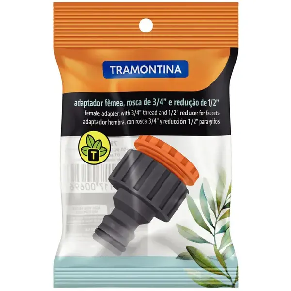 Adaptador fêmea rosca 3/4 redução 1/2 Tramontina — fotografia 7
