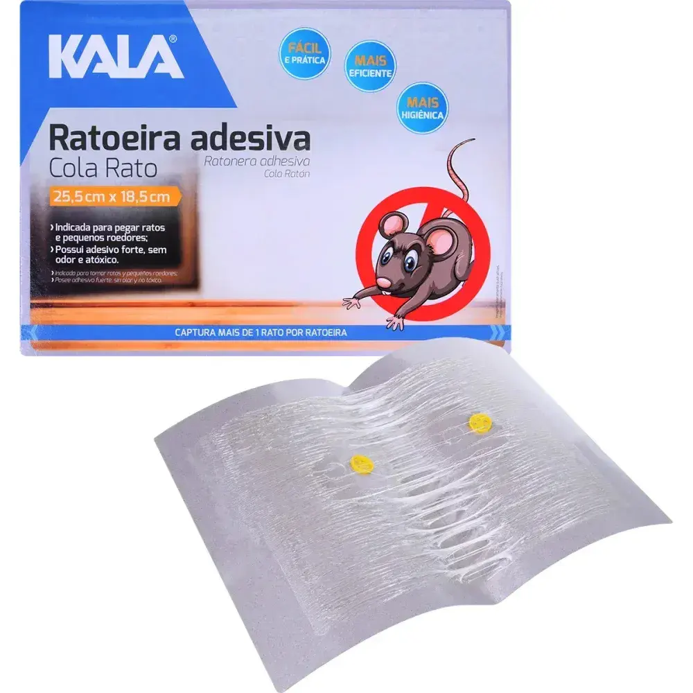 Ratoeira adesiva para rato Kala — fotografia 6