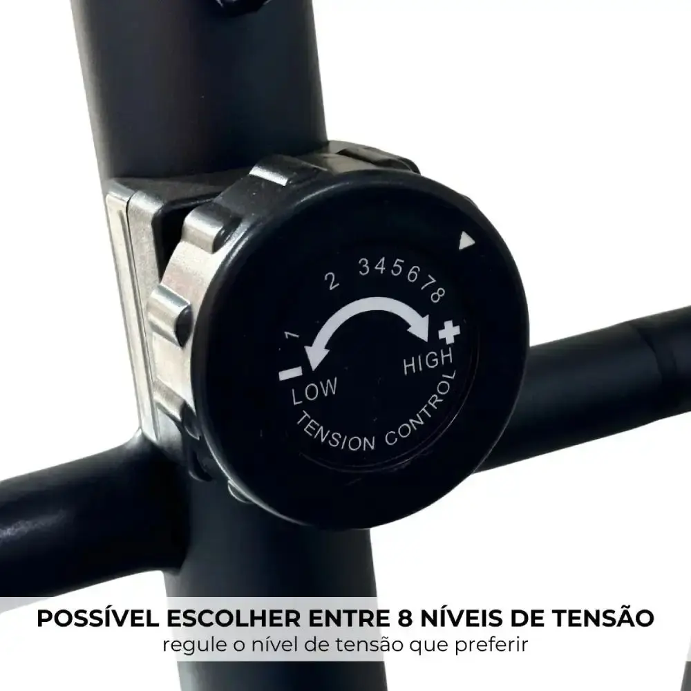 Elíptico magnético 8 cargas passada 280MM ImportWay — fotografia 6