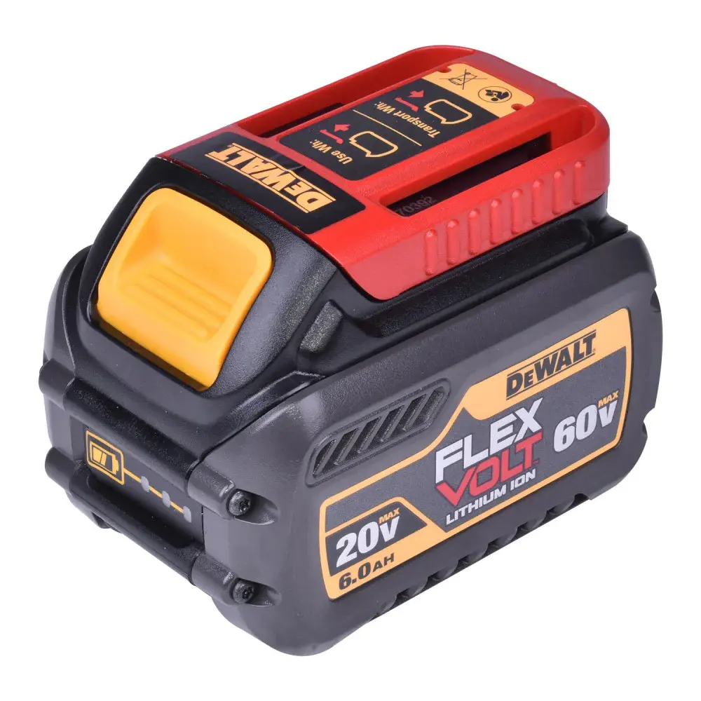 Bateria lítio flexvolt 60V max DCB606-B3 Dewalt — fotografia de referência